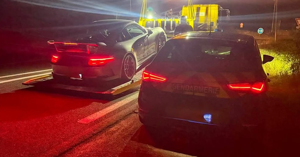 Porsche 911 GT3: Καταγράφηκε στα 312 km/h στην Haute‑Savoie
