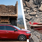 Tata Aeris: Η Tata έθαψε το σεντάν κάτω από 20 τόνους πέτρες
